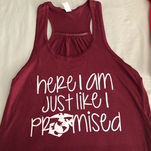 Marine reunion tank top